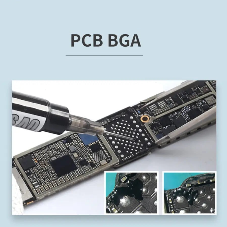 Mechanic G10 UV Lehim Maskesi 3cc Yeşil | PCB Anakart Tamir UV Solder Mask Koruyucu Devre Boyası