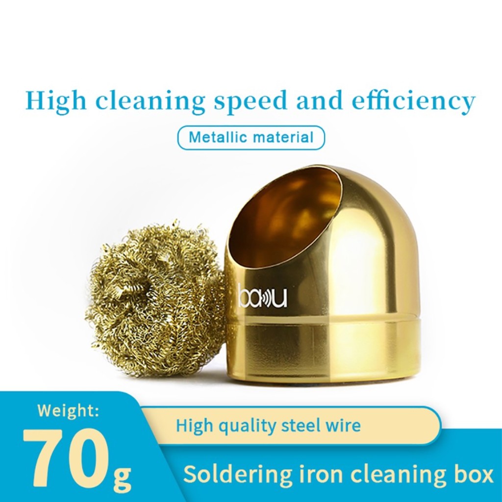 Metal Kutulu Havya Ucu Lehim Temizleme Teli