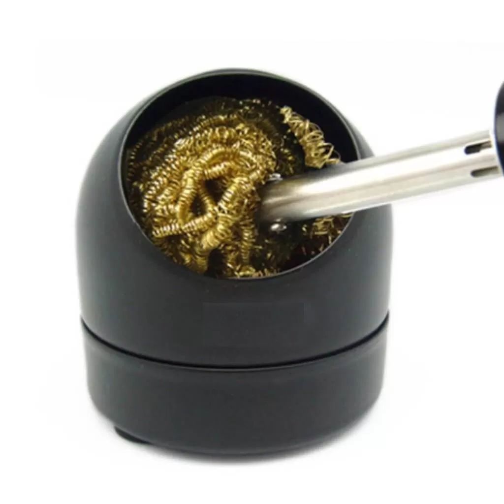 Metal Standlı Havya Ucu Lehim Temizleme Teli