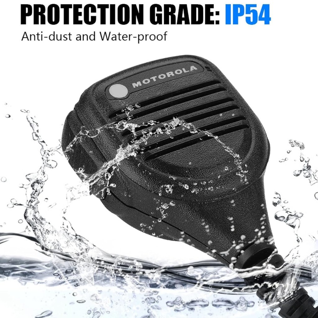 Motorola CP DP GP Seri Telsiz Uyumlu Yaka Mayk Mikrofon PMMN4013A