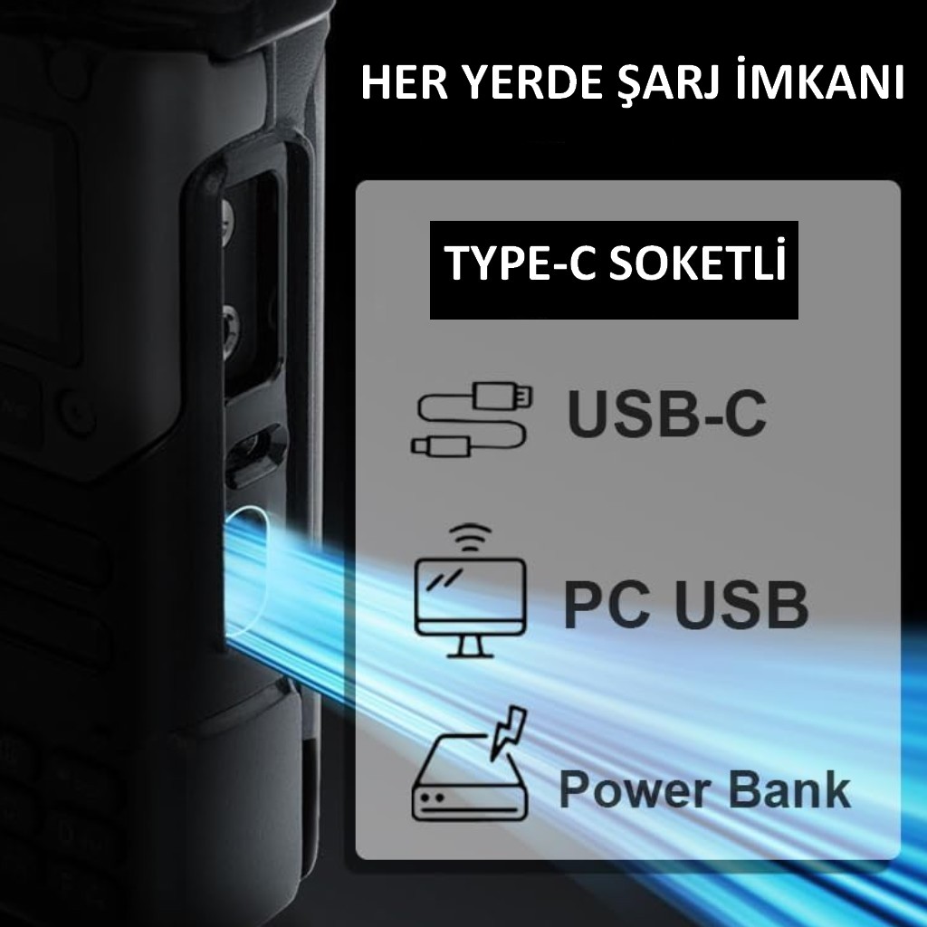 Quansheng UV-K6 El Telsizi V3