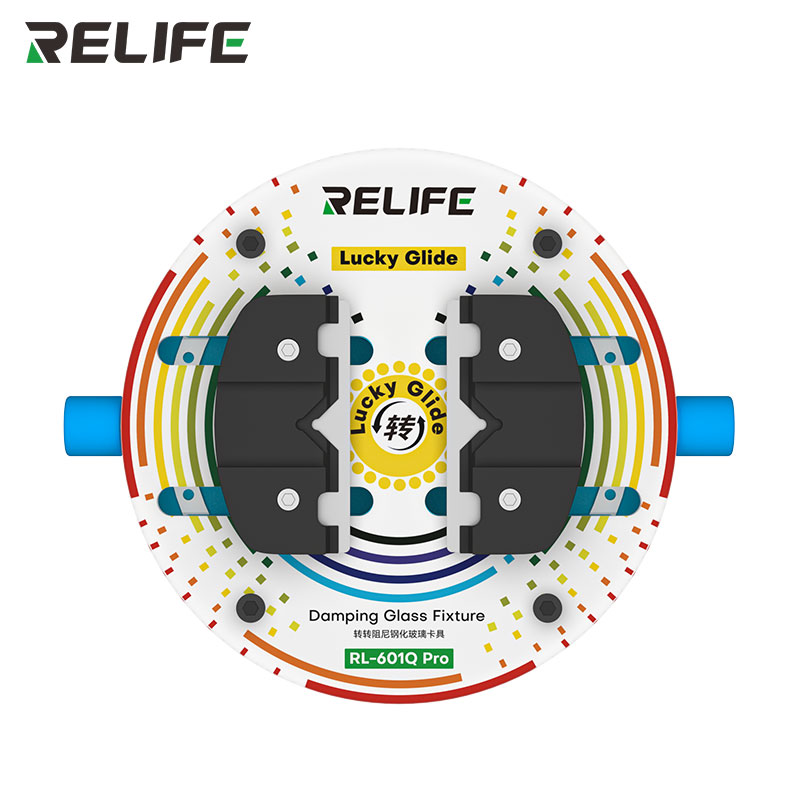 RELIFE RL-601Q PRO Cam Yüzeyli 360 Derece Dönebilen Anakart Entegre Bord Tutucu Tamir Standı Mengene