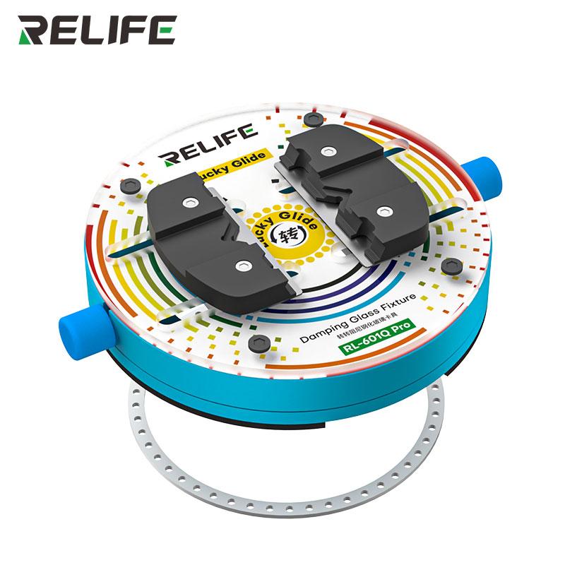 RELIFE RL-601Q PRO Cam Yüzeyli 360 Derece Dönebilen Anakart Entegre Bord Tutucu Tamir Standı Mengene