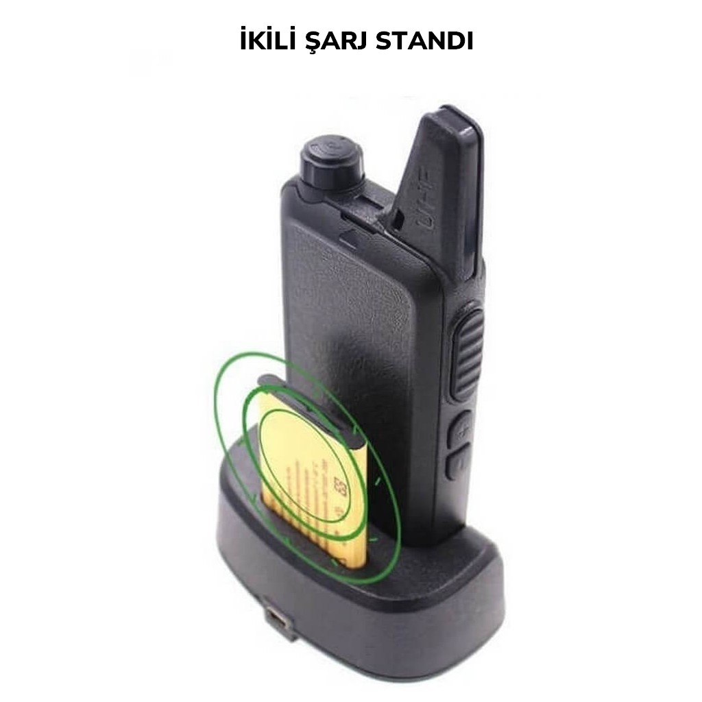 Restoran Kafe Garson Pmr 446 El Telsiz Type-c Şarjlı Kulaklık Hediyeli Full Set