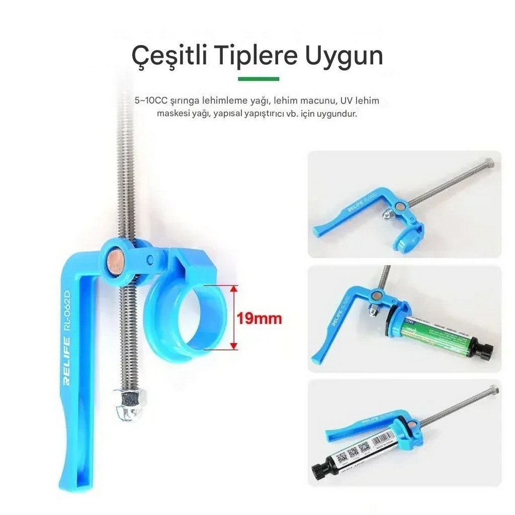 Sunshine Relife RL-062D Şırınga Tüp Flux İtici 5/10cc