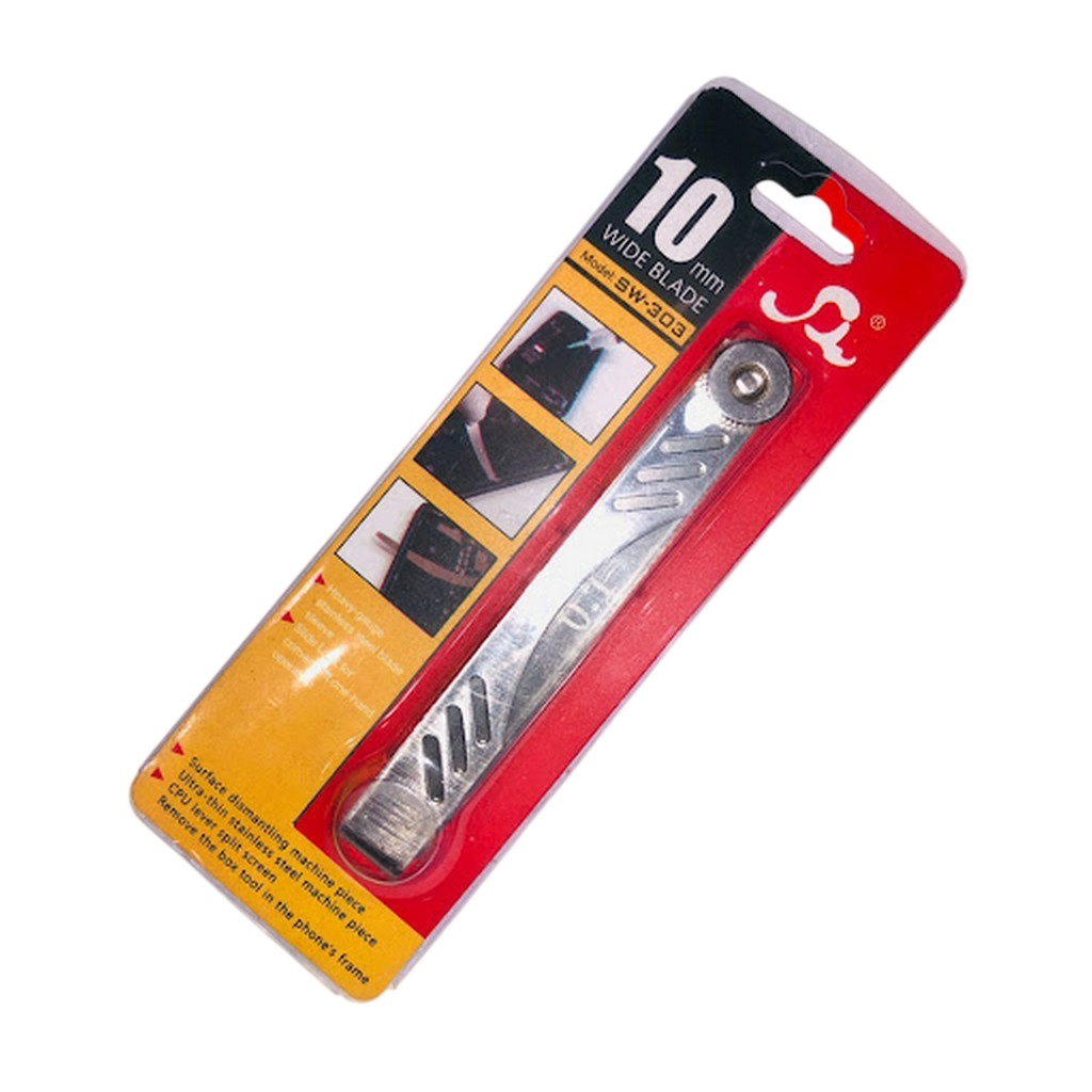 SW-303 15in1 CPU Entegre Çip Pil Çıta Kaldırma 10mm Blade Set Feeler Sentil 0.1mm / 0.15mm / 0.2mm