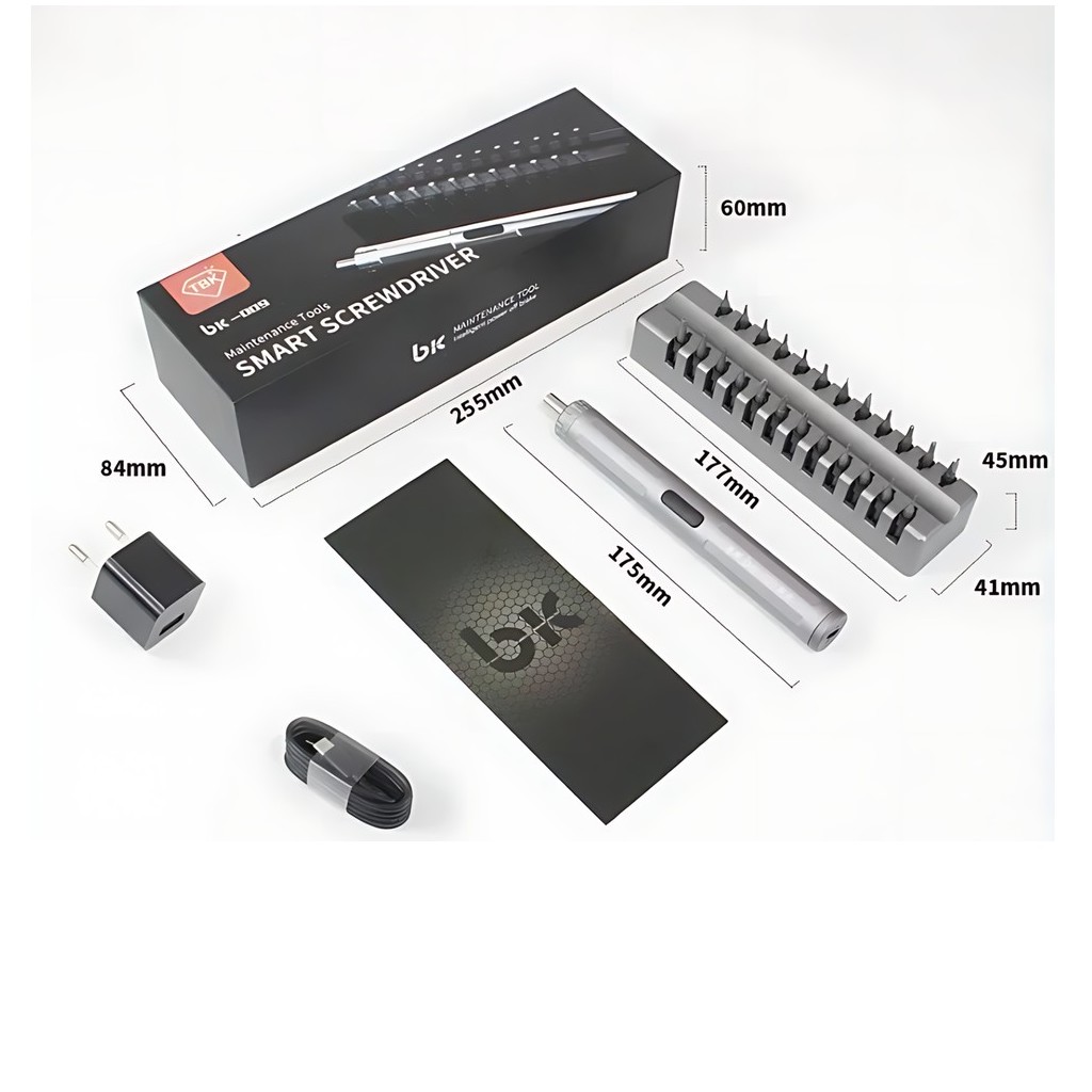 TBK BK-009 Şarjlı Torklu Tornavida | Telefon Tablet Laptop Tamir 