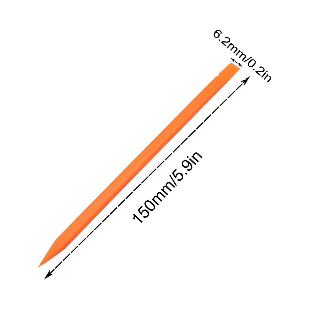 Turuncu Çift Taraflı Telefon Tablet PSP Kapak Açma Aparatı Spudger