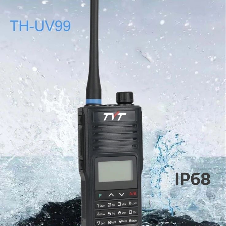 TYT TH-UV99 Dual Band El Telsizi IP68 Su Geçirmez Type-C Şarjlı Yeni Seri Profesyonel Telsiz