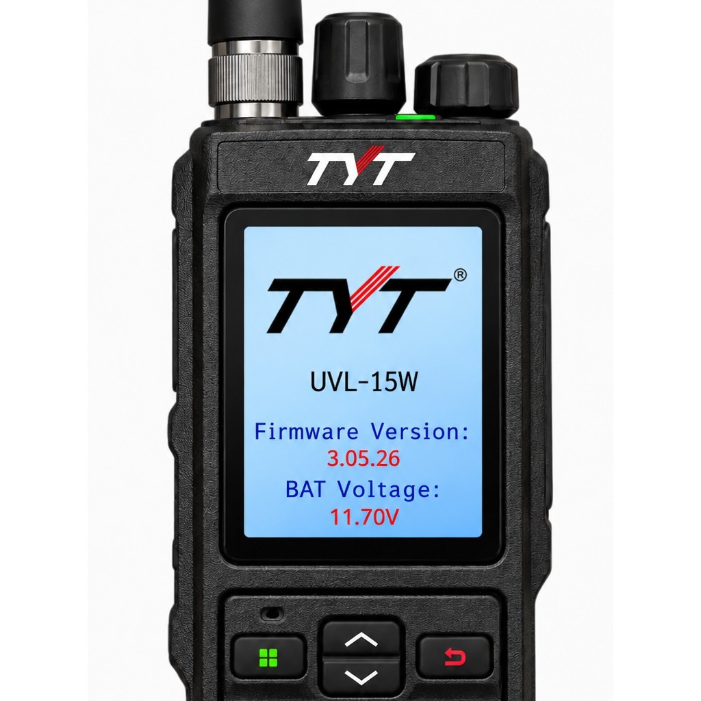 TYT UVL-15W Dual Band VHF UHF El Telsizi APRS Cross Band 1000 Kanal