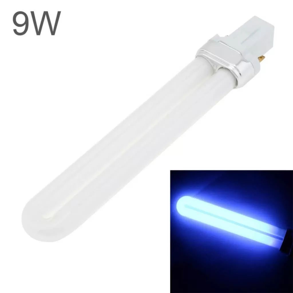 Uv Kurutucu İçin Yedek Lamba Mor Işık 9W 365nm UV Ampul