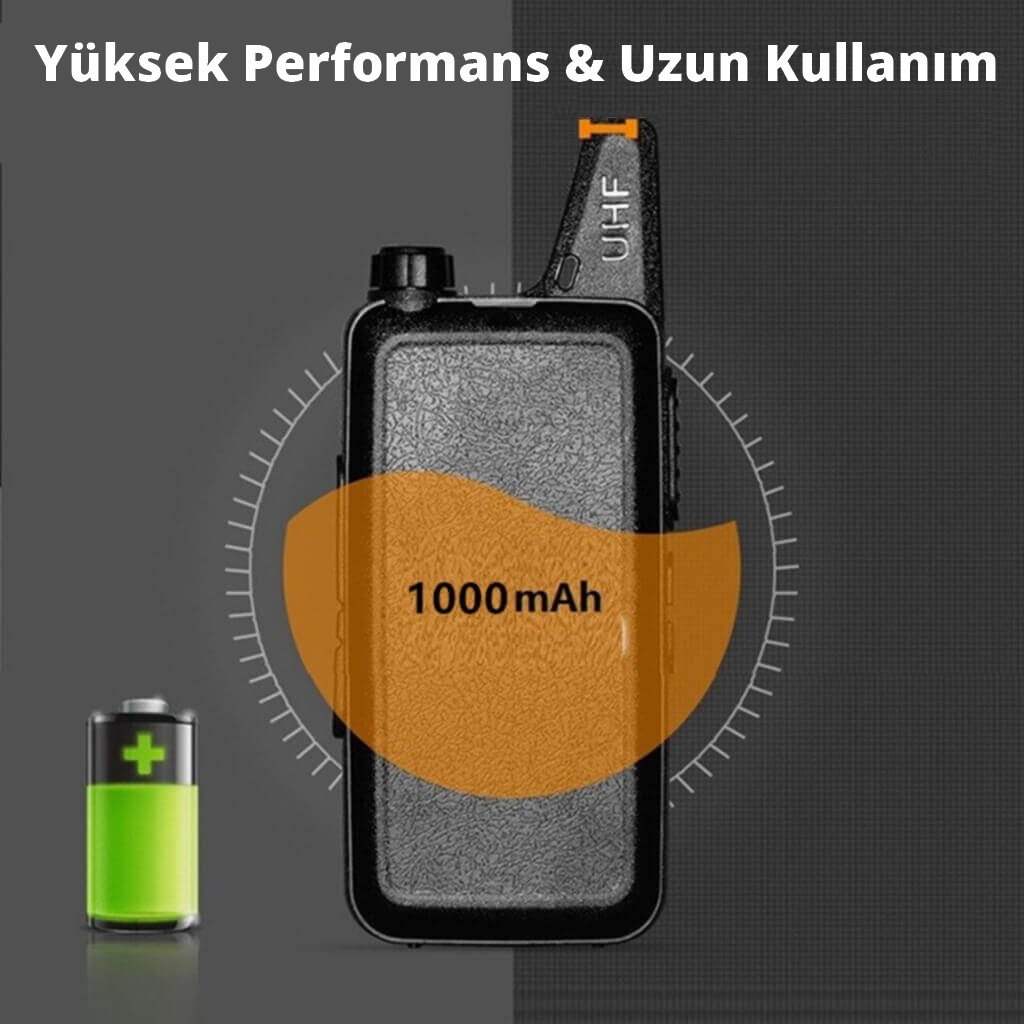 WLN KD-C1T Pmr 446 El Telsizi Tekli Paket