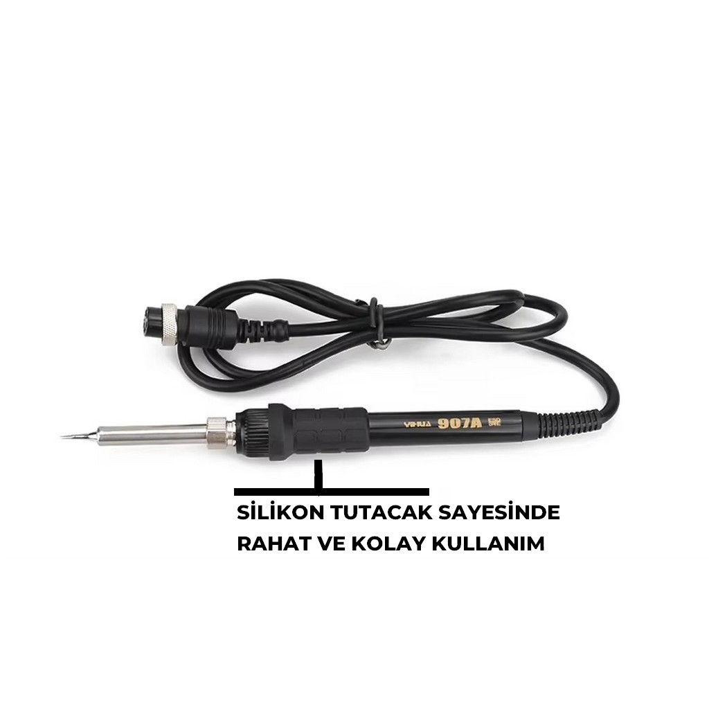 Yihua 878d Yedek Kalem Havya Kolu (5 Pin Dişi Soket)