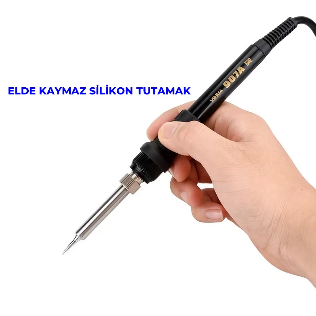 Yihua 907A 50W Yedek Kalem Havya Kolu (5 Pin Dişi Soket)