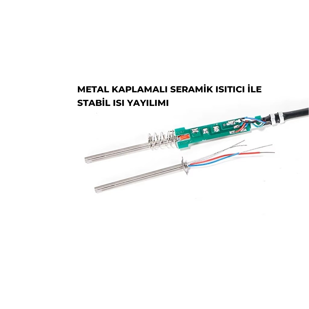 Yihua 907A 50W Yedek Kalem Havya Kolu (5 Pin Dişi Soket)