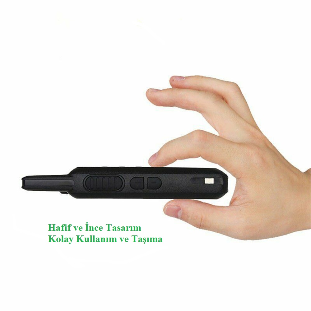 Zetcom N446 V1 PMR 446 El Telsizi | Tekli