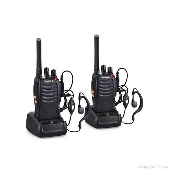 Baofeng BF-88E PMR 446 El Telsizi 2li Set Kulaklık Hediyeli