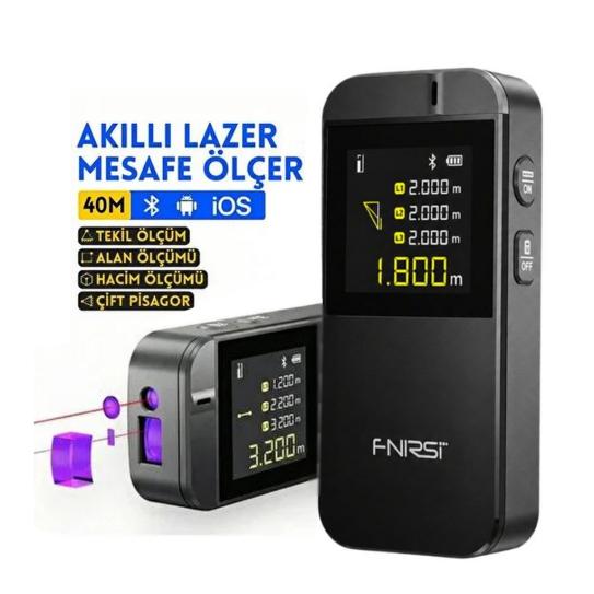 FNIRSI IR40 Mini Akıllı Mesafe Ölçer Lazermetre
