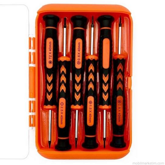 iPhone Tamir Tornavida Seti 0.6mm Y Uç 0.8mm T2 1.5+ 1.5- 2.5+ CRVS2