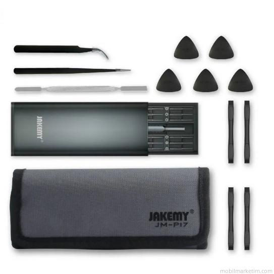 Jakemy JM-P17 37 Parça Telefon Tablet PC Tornavida Tamir Seti