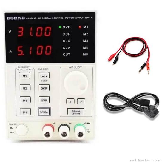Korad KA3005D Psu DC Güç Kaynağı 30V 5A
