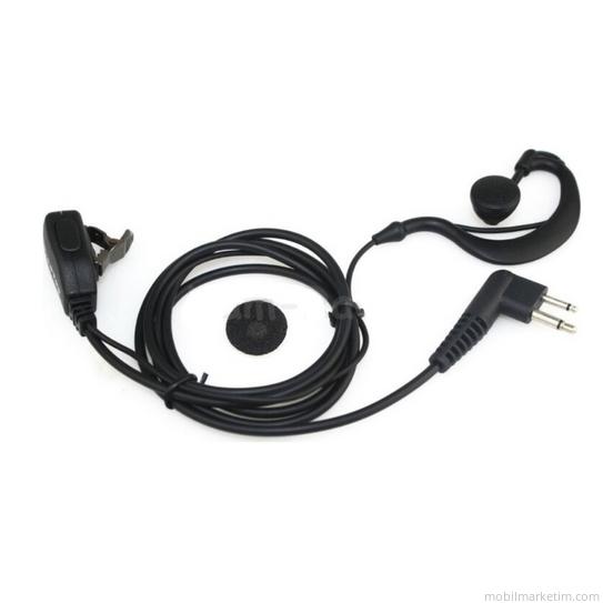 Motorola CP-040 CP-88 CP-300 DP-1400 Uyumlu Telsiz Kulaklığı
