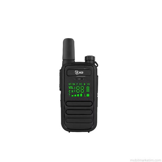 TID TD-M11 Ipx5 Su Geçirmez Ekranlı  Pmr 446 El Telsizi Tekli