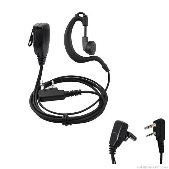 TYT TC-666E Telsiz Uyumlu Bas Konuş Mikrofonlu Telsiz Kulaklığı