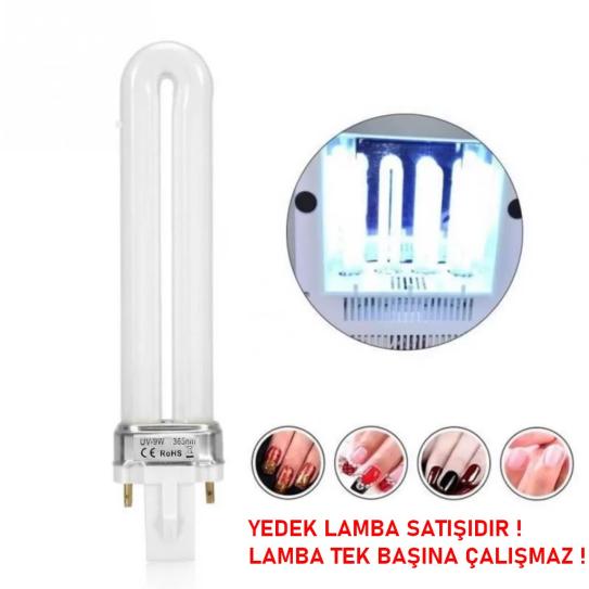 Uv Kurutucu İçin Yedek Lamba Mor Işık 9W 365nm