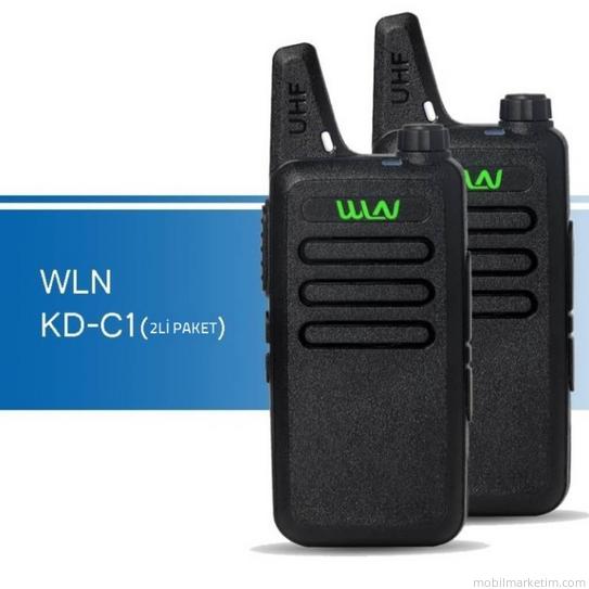 WLN KD-C1T Pmr 446 El Telsizi İkili Paket