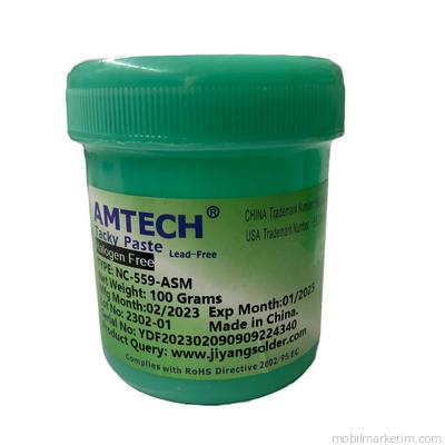 Amtech NC-559-ASM Krem Flux Halogen Free Lead Free 100Grams