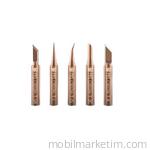 Best 5li Havya Ucu Bakır 0.2mm, 0.3mm, 3mm, 5mm, 6mm Uç | İç Çap 4.6mm