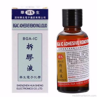 BGA-IC Epoksi Yapıştırıcı Kaldırma Çip Temizleme Sıvısı HS 30ml