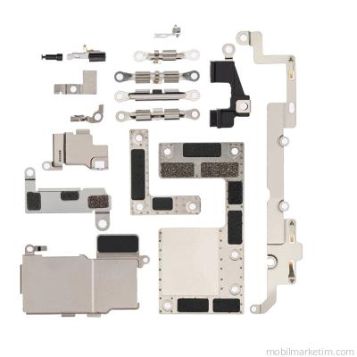 iPhone 11 Kasa Anakart İç Aksam Metal Kapakları Braket Seti