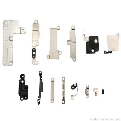 iPhone 7 Kasa Anakart İç Aksam Metal Kapakları Braket Seti