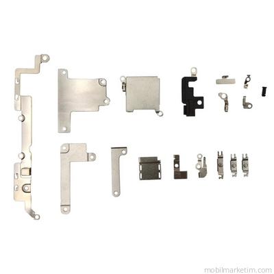 iPhone XR Kasa Anakart İç Aksam Metal Kapakları Braket Seti