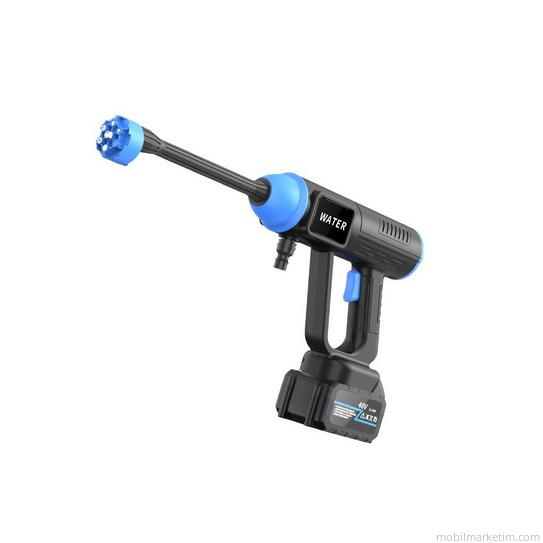 Mdhl 8109 Fırçasız Motorlu Şarjlı Basınçlı Yıkama Makinesi Taşınabilir Araba Yıkama Makinesi