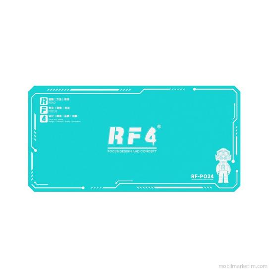RF4 RF-PO24 Silikon Tamir Pedi 70x35cm | Isıya Dayanıklı Lehimleme Matı PCB SMD BGA Çalışma Matı