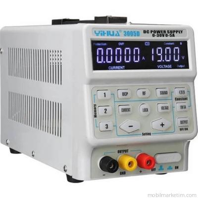 Yihua 3005D Güç Kaynağı | 5A | 0-30V | Program Kontrollü DC PSU